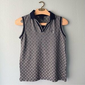 Fairway | Collared Checkered Golf Tank Top